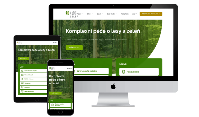 Lesy Dřevo Zeleň
